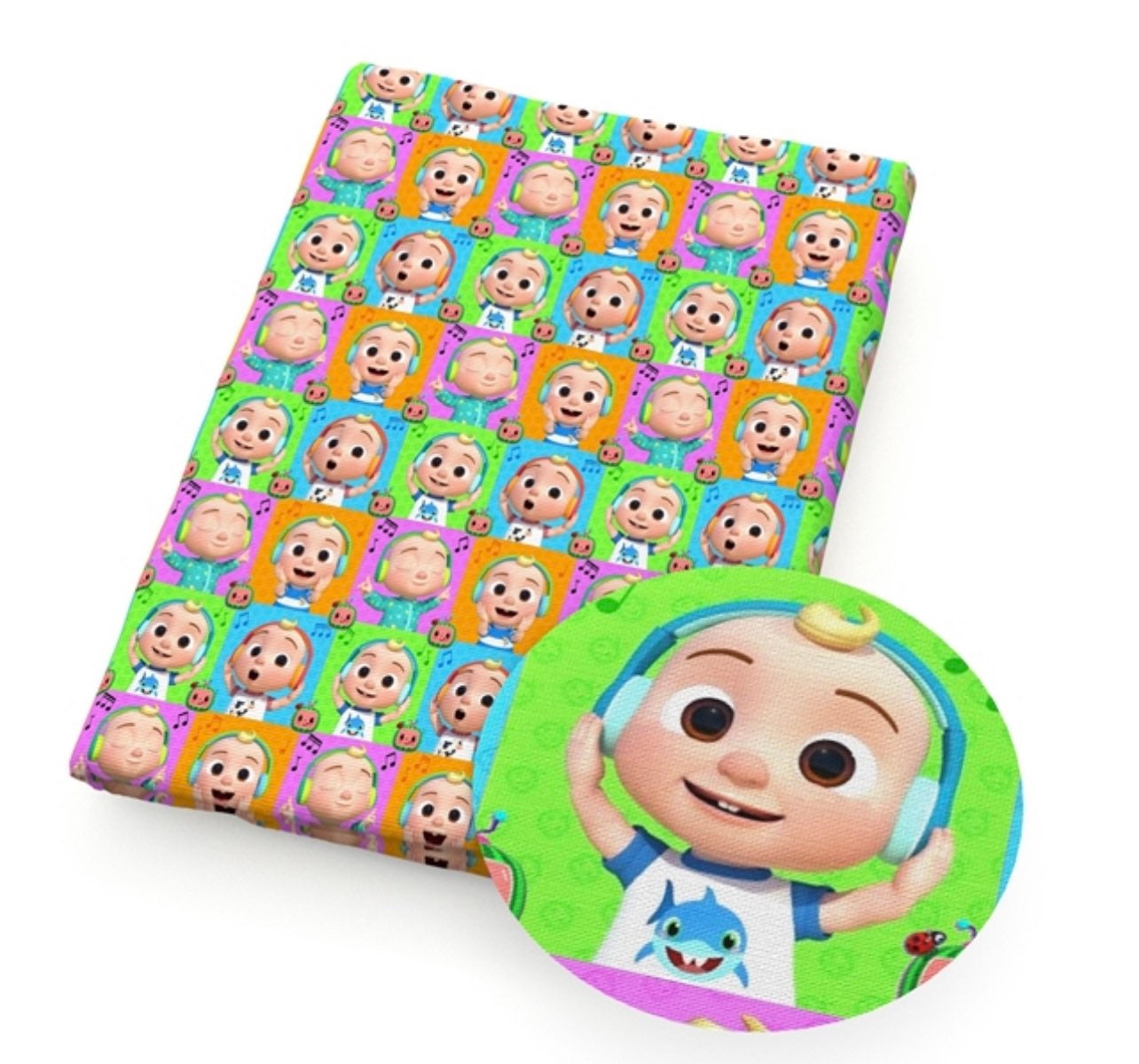 Cocomelon Sheets Leather Sheets Faux Sheets Hair Bow - Etsy