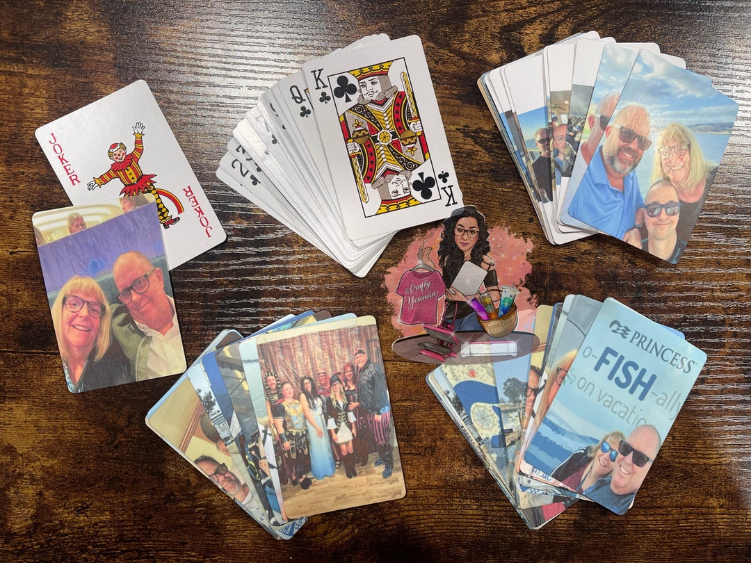 Custom Playing Cards Personalized Deck of Cards Etsy