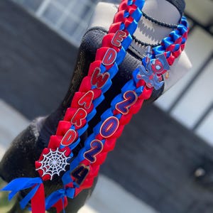 aangepaste afstudeerlei | elke kleur | elk thema | lintlei | afstudeercadeaus | gepersonaliseerd | Afstuderen