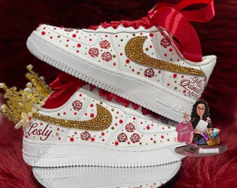 Fifteenth Birthday Shoes, Quinceañera Shoes, personalized, sweet 16 shoes, custom shoes, Mis XV Años, zapatos personalizados