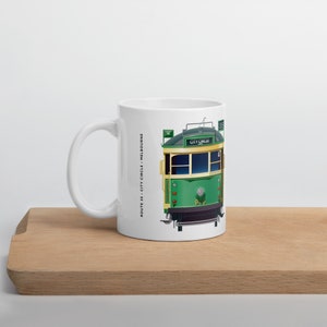 Coffee Mug - Melbourne Tram - City Circle