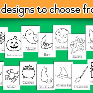 Halloween lösa delar lek höst | Halloween aktivitet utskrivbar | naturaktivitet | förskola Reggio klassrum | skogsskola idéer bild 4