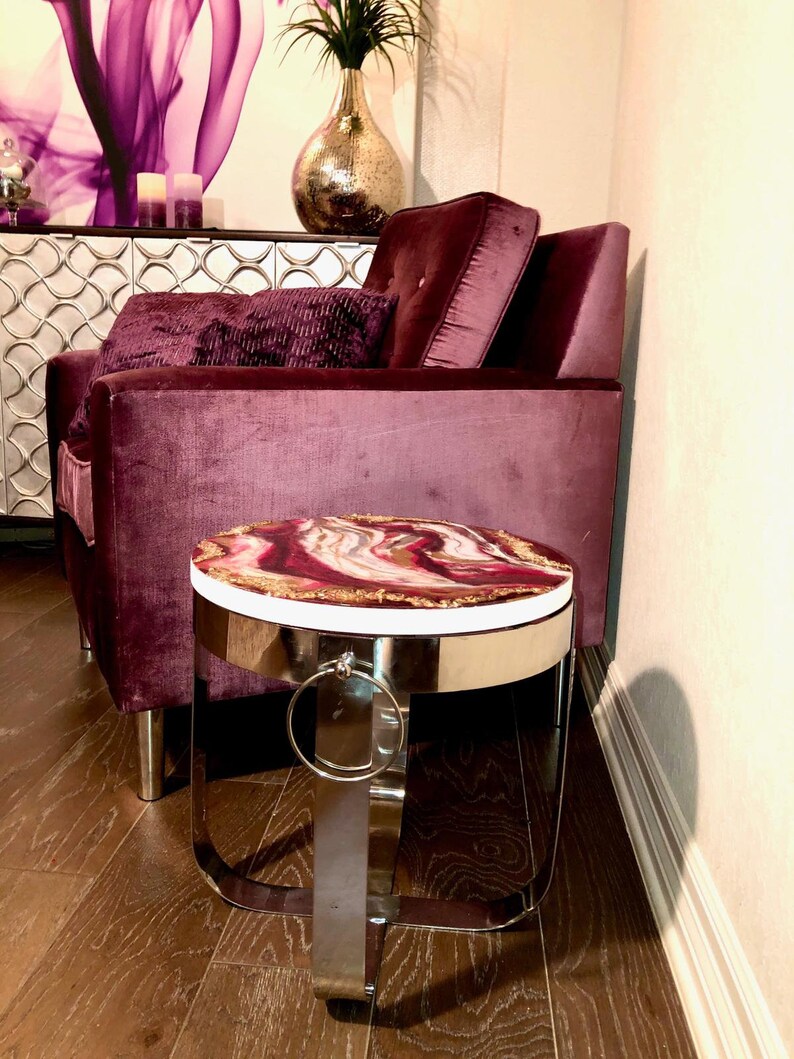 Custom Resin Table top or Wall Art or Clock Housewarming Etsy