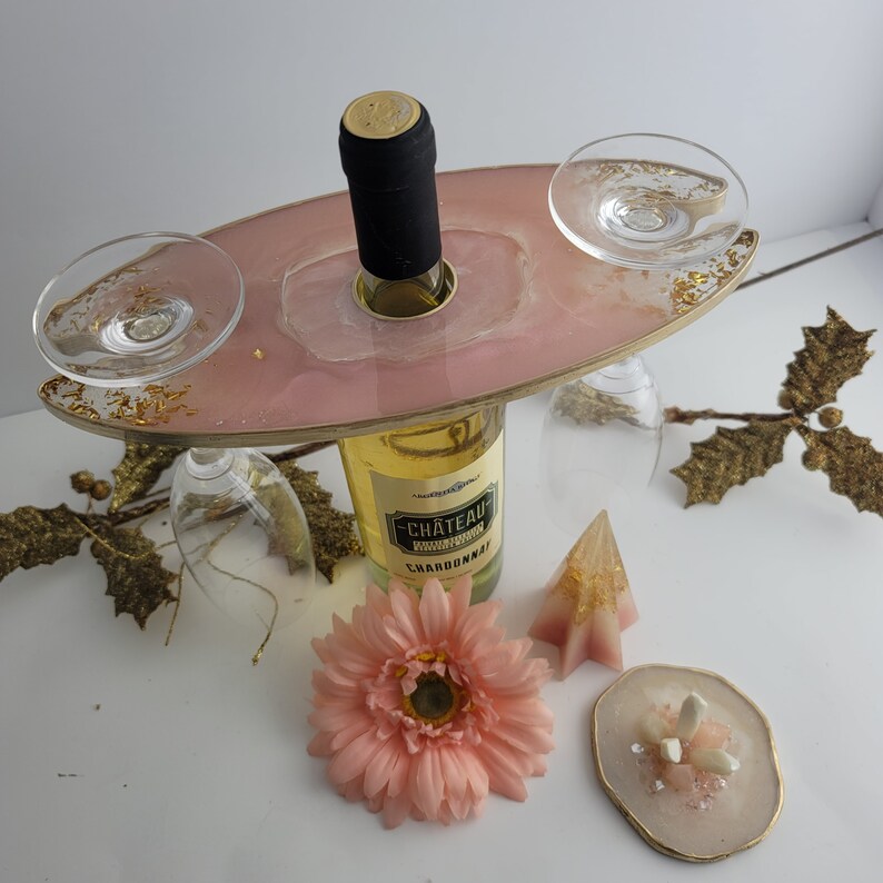 Rose Gold and Gold Home Decor Collection/set Geode Inspired Etsy