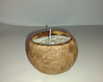 Candle Abre Camino's open roads coconut prepared soy wax handmade.