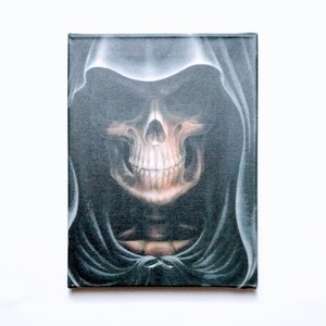 Santa Muerte Holy death 12x16 canvas