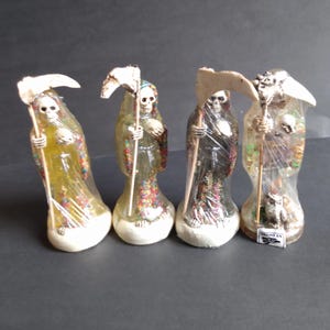 Santa muerte Heilige Tod lichtdurchlässige Statuen