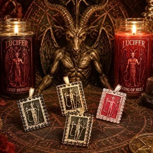 Wisiorki i amulety szatana i diabła