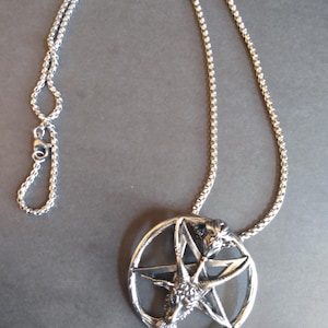 Baphomet Satan  vintage pentagram