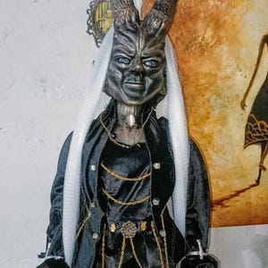 lilith dorada gold  demon unique statue handmade
