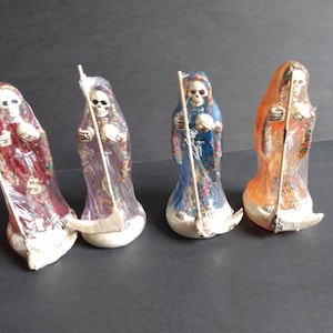 Santa muerte Heilige Tod lichtdurchlässige Statuen
