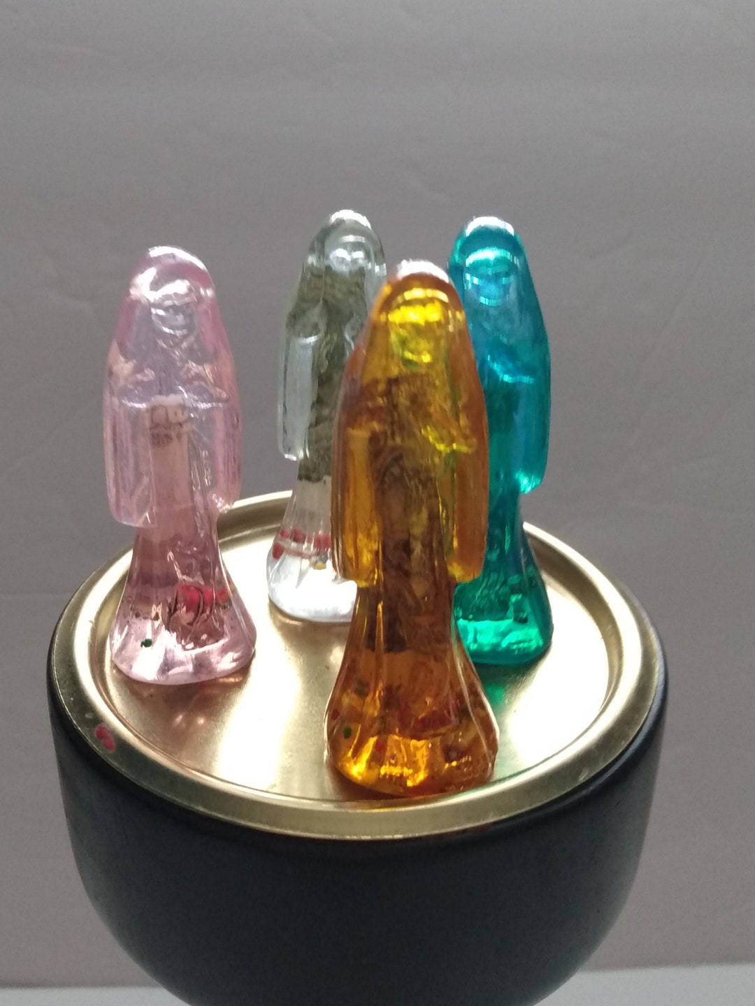 Translucent Holy Death Santa Muerte Dinero Prepared Statue - Etsy