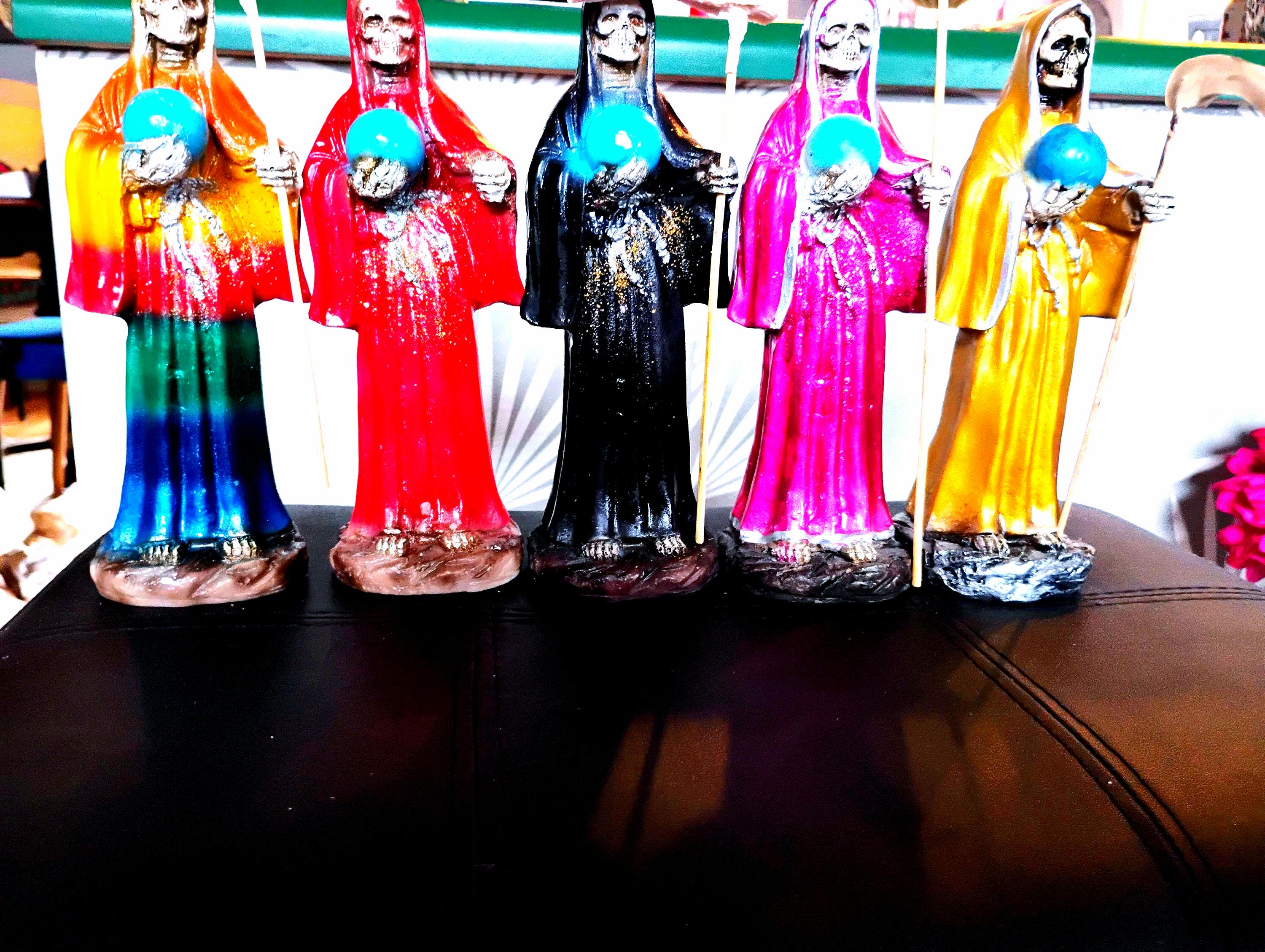 Santa Muerte Holy Death Classic 7 Inch Statues - Etsy