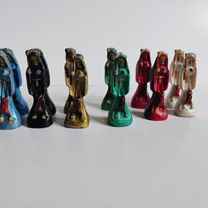 Santa Muerte 2.5 inch statue amuleto prepared