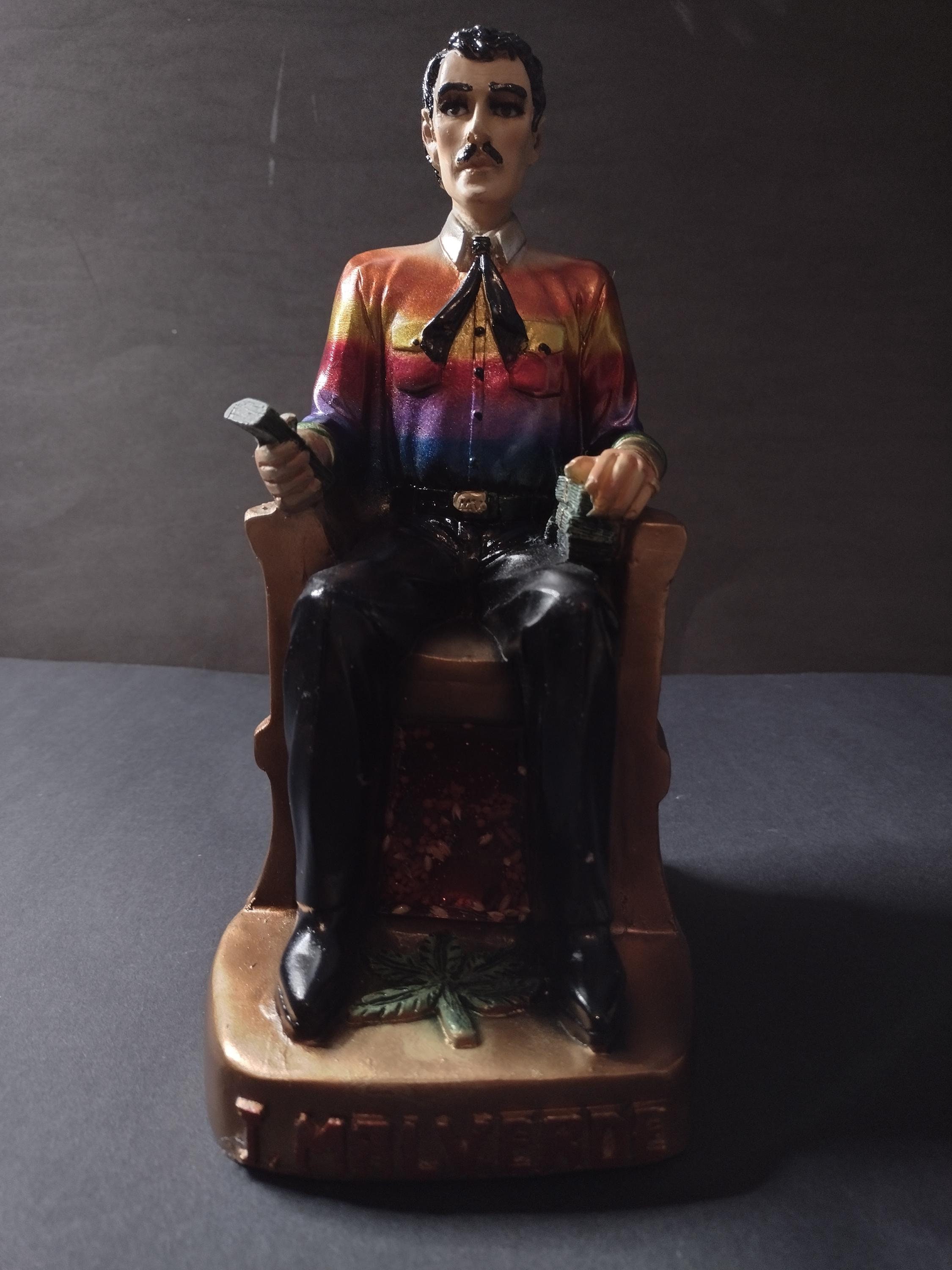 Jesus Malverde Seated Prepared Statue - Etsy