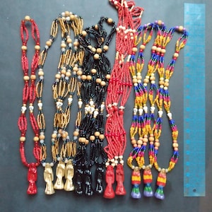 Santa muerte mazo-halskettingen heilige doodsketting ter bescherming