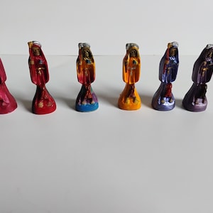Santa Muerte 2.5 inch statue amuleto prepared
