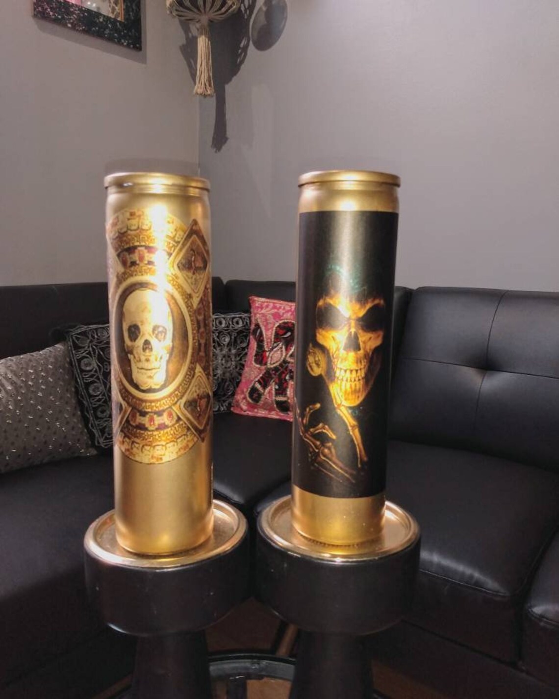 Gold Offering Aztec Offering Candle Prepared Preparada Etsy
