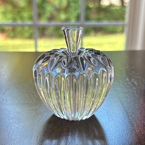 Waterford Crystal Apple Paperweight