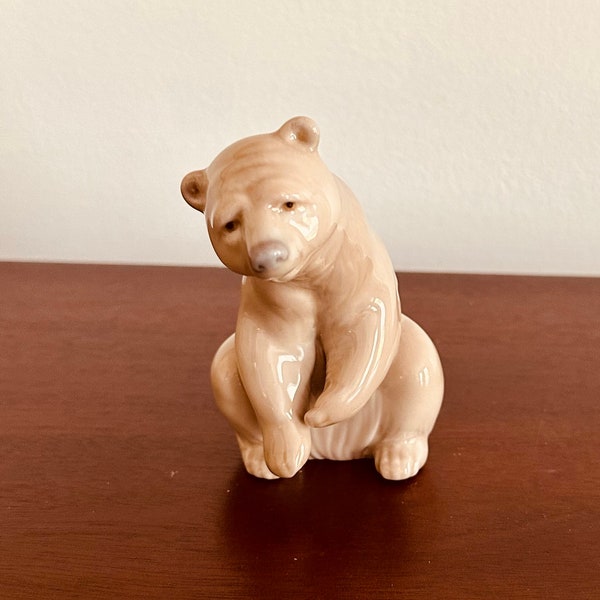 Lladro Brown Bear Cub