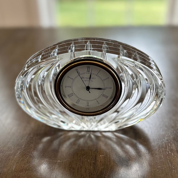 Waterford Crystal Clock Etsy