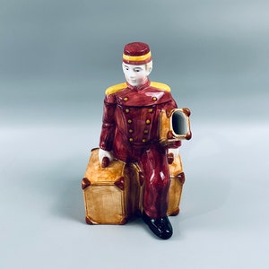 Adorable Bellhop Teapot