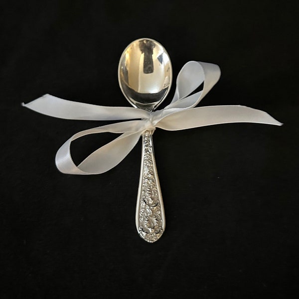 Stieff Corsage Sterling Silver Baby Spoon