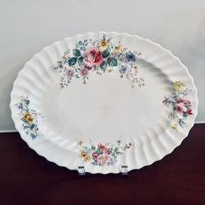 Large Arcadia Scalloped Platter by Royal Doulton