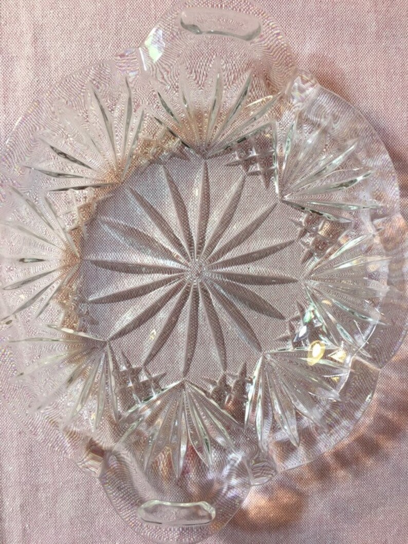 Waterford Crystal Vanity Tray/ Shallow Bowl Etsy