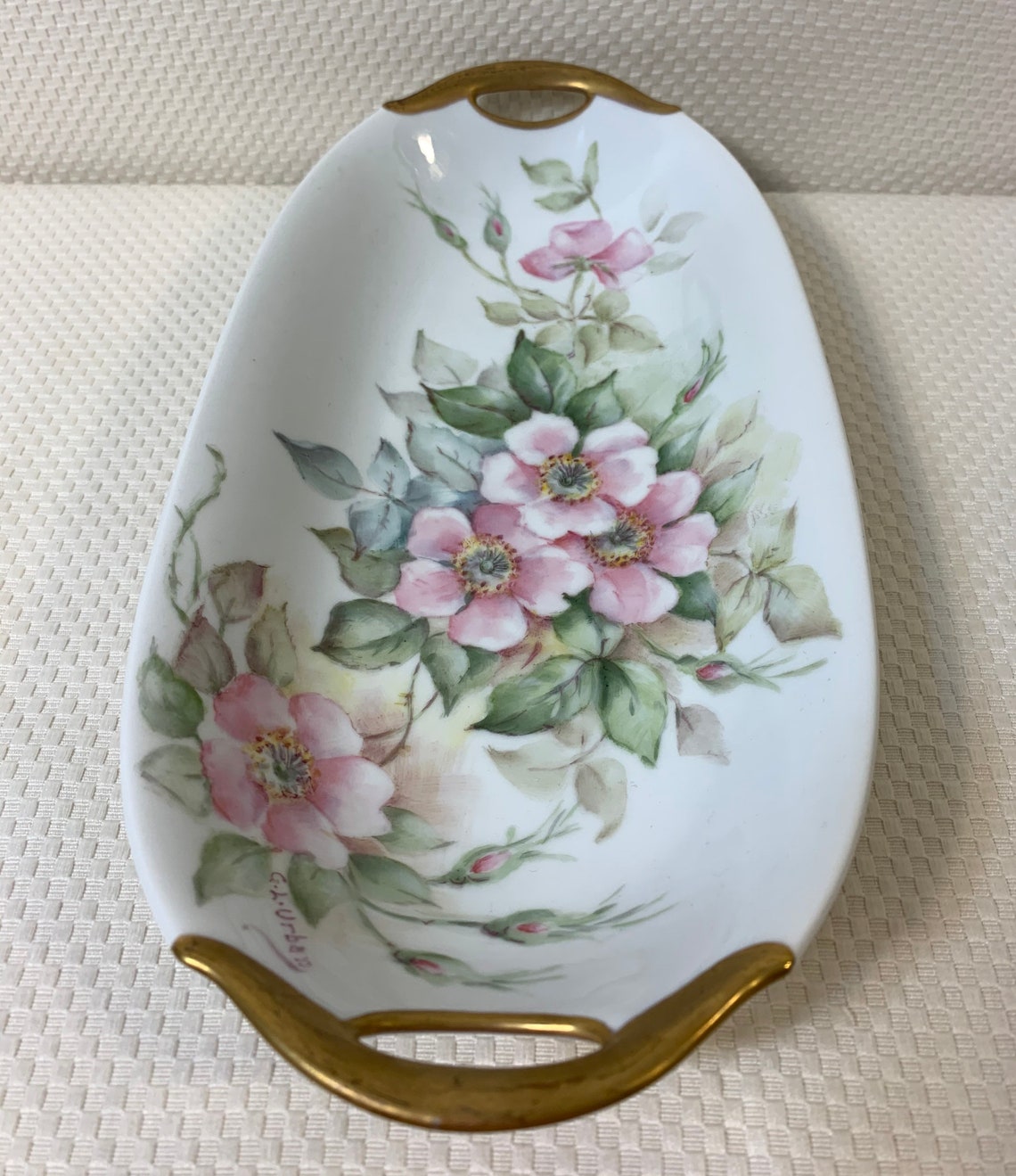 Antique PM Bavaria Serving Dish - Etsy