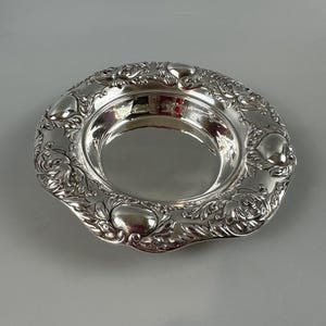 Antique Sterling Wine Bottle Coaster