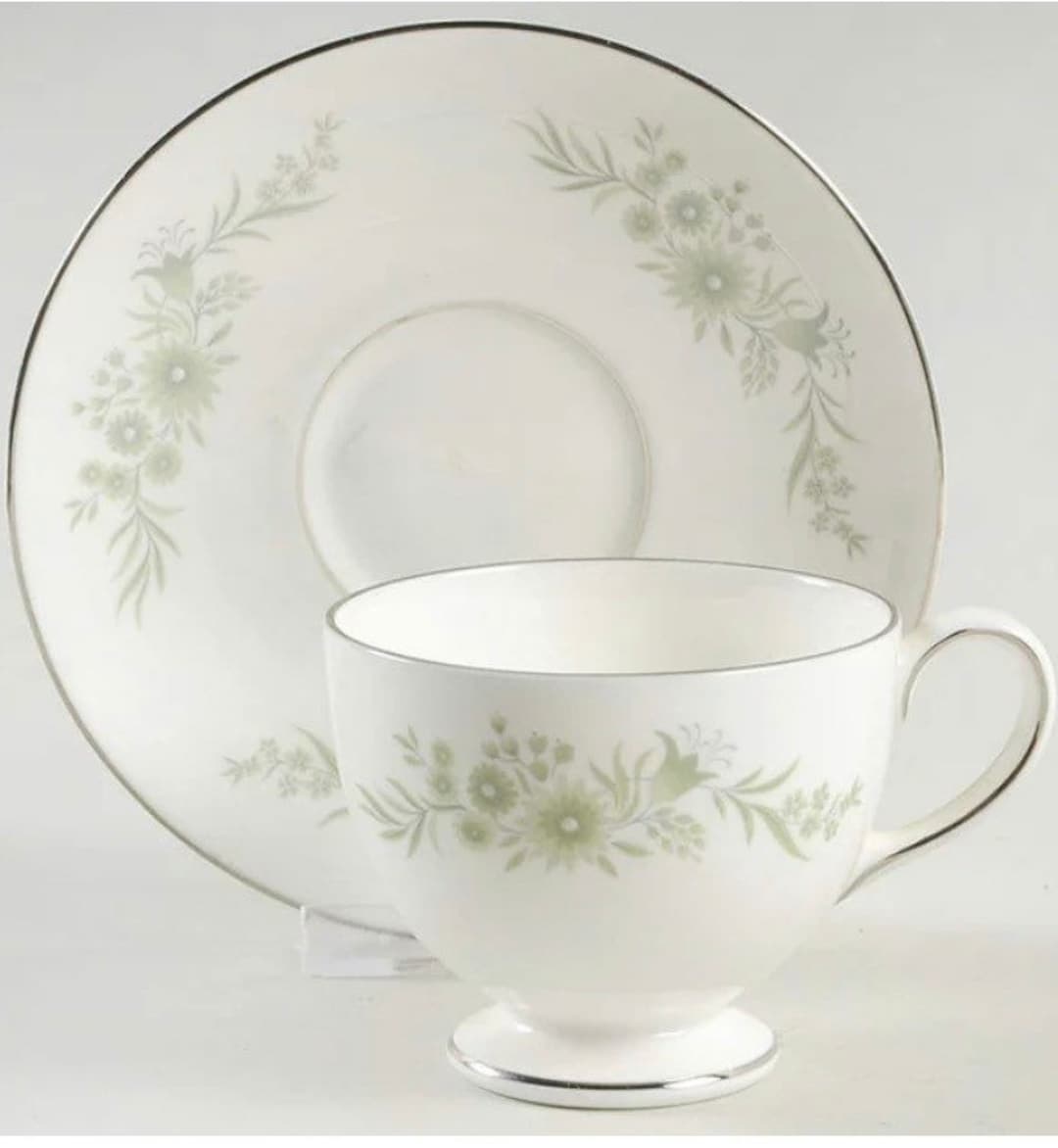 Wedgwood Westbury Teacup and Saucer Etsy