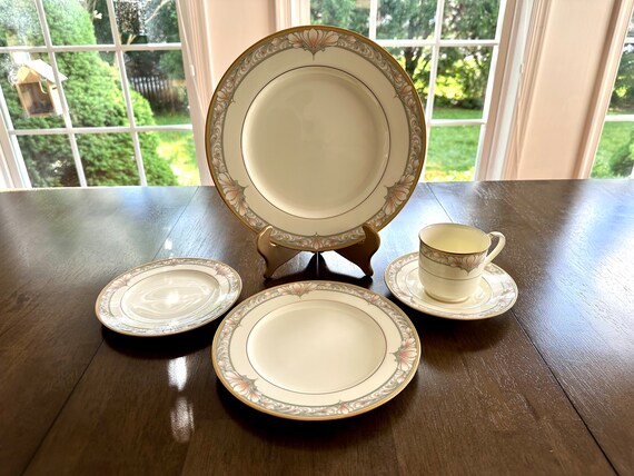 Noritake Barrymore 5 Piece Placesettings - Etsy