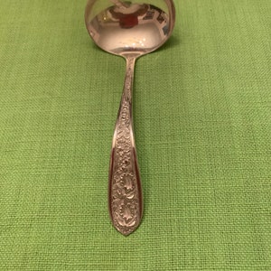 Stieff Sterling Corsage Gravy Ladle
