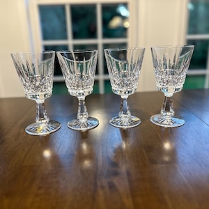 4 Waterford Kylemore Water Goblets