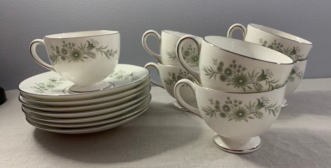 Wedgwood Westbury Teacup and Saucer Etsy