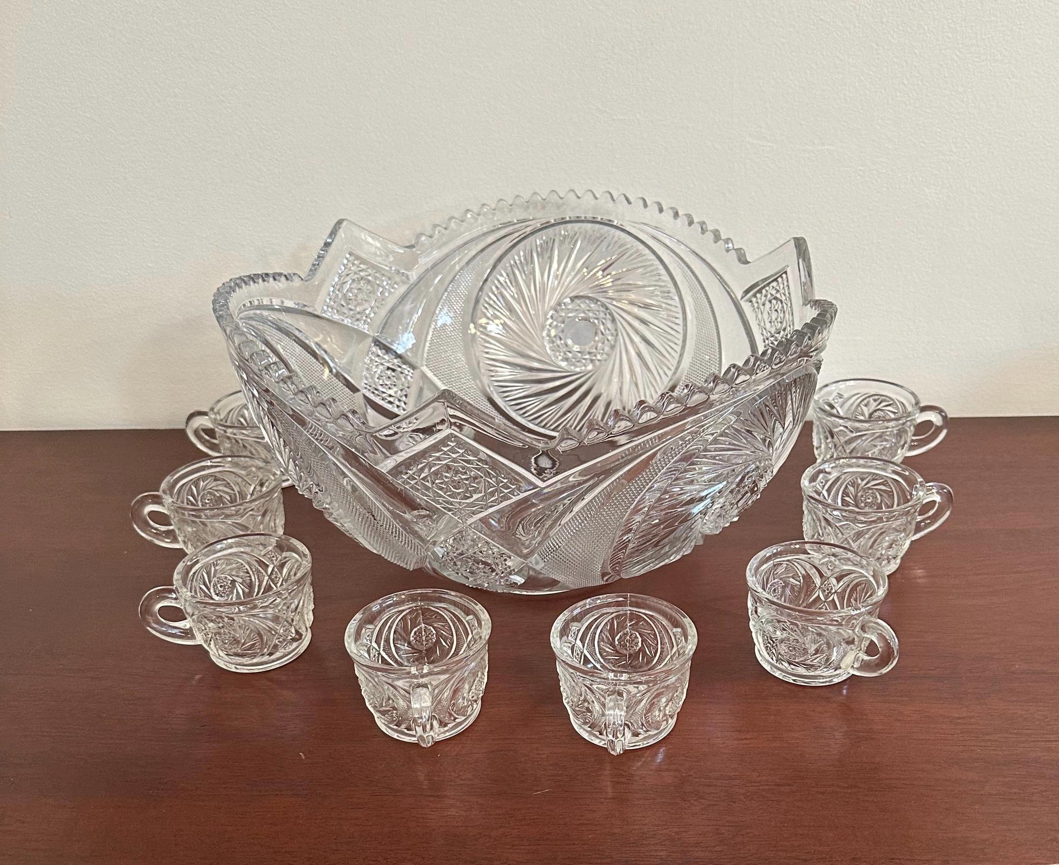 ヴィンテージ アズテック プレート セット Aztec Punch Bowl Set - Etsy