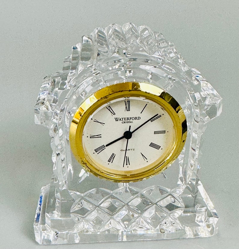Waterford Crystal Clock Etsy