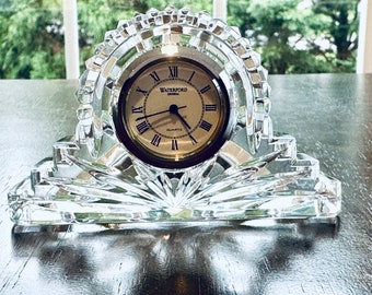 Waterford Crystal Small Mantel Clock