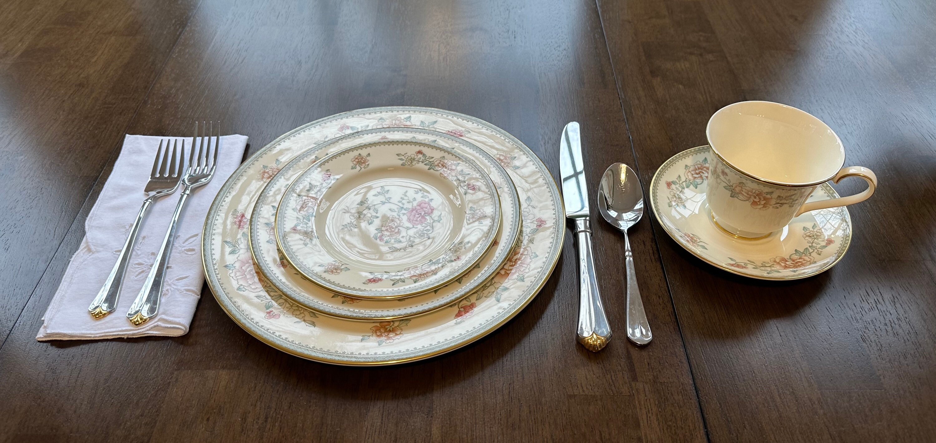 Minton Jasmine Place Settings - Etsy