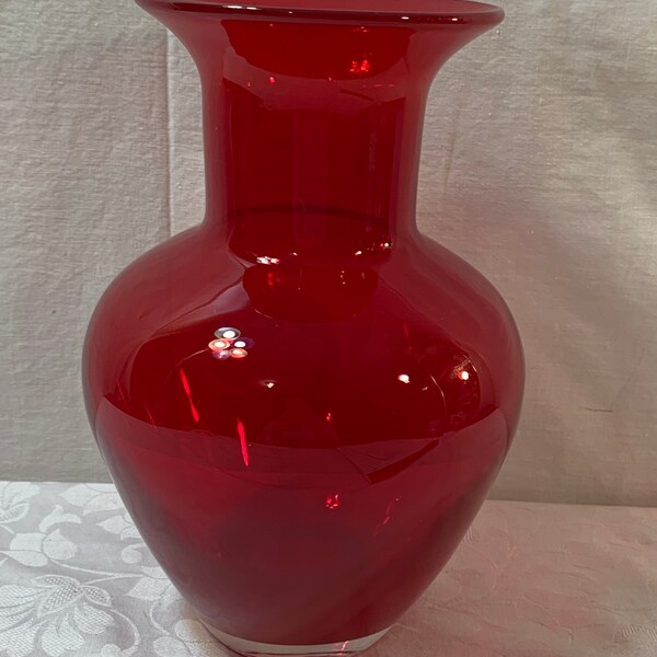 Pilgrim Glass Cranberry - Etsy