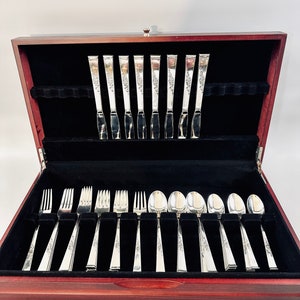 Sterling Reed and Barton Classic Rose Service For 8