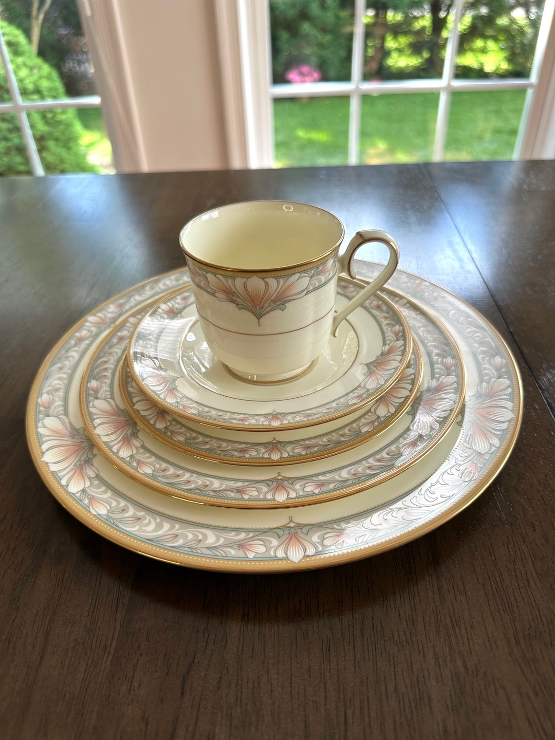 Noritake Barrymore 5 Piece Placesettings - Etsy