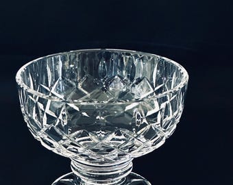 Waterford Lismore Crystal Footed Bowl
