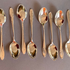 Towle Sculpted Rose Sterling Teaspoon