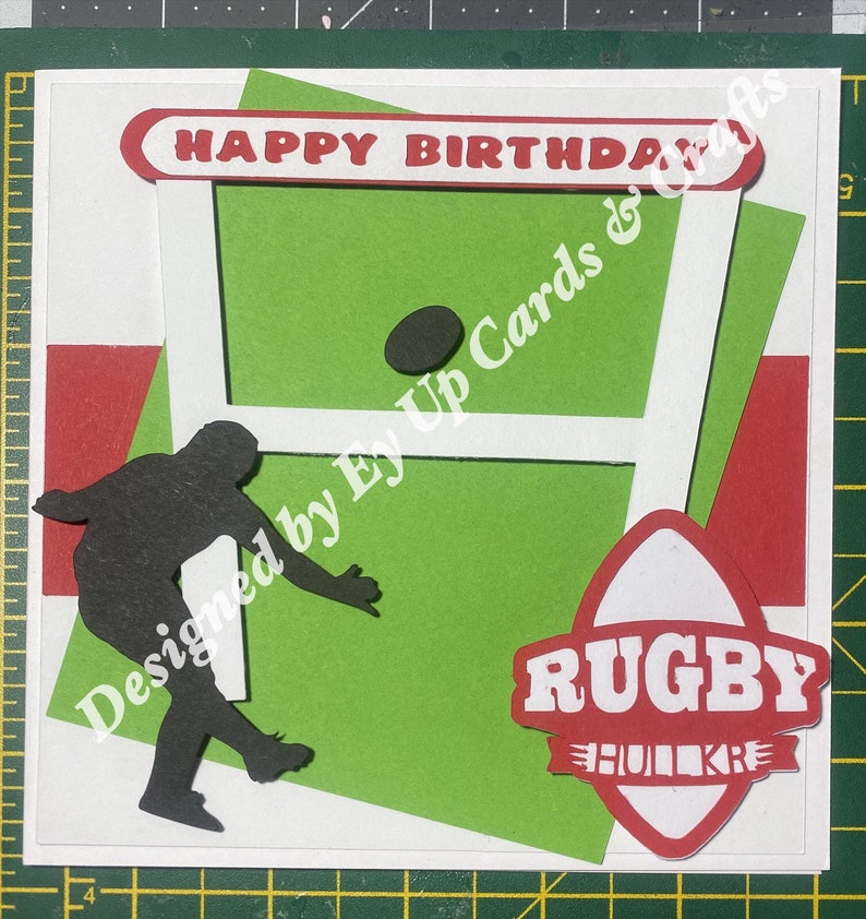 Rugby League / Union Birthday Card | Etsy
