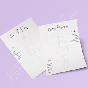 Bachelorette Game, Guess The Dress, Wedding Party Game, Hen Do Fun, Bachelorette Activity, Bride-to-Be, Wedding Dress Game