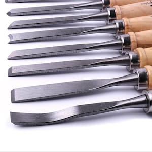 Wood Carving Hand Chisel Tool Set Professional Woodworking L 12 PCS - Etsy