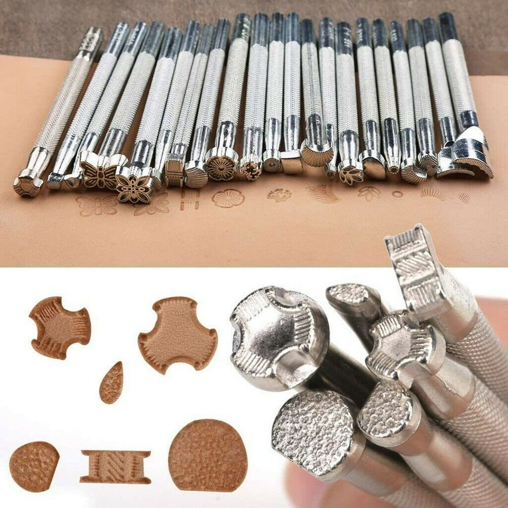 20pcs/set Leather Working Saddle Making Tools Carving Leather Etsy