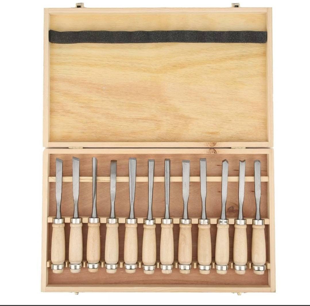 8pcs Hss Lathe Tools Box, Professional Woodworking Chisels For Woodworking,  Professional Diy Handmad